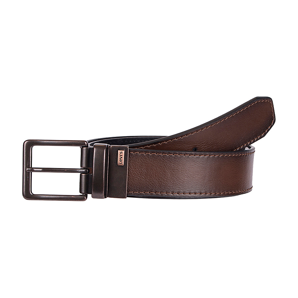 Levi s 38MM Reversible w Two Tone Logo Detail Brown Black 38 Levi s Other Fashion Accessories