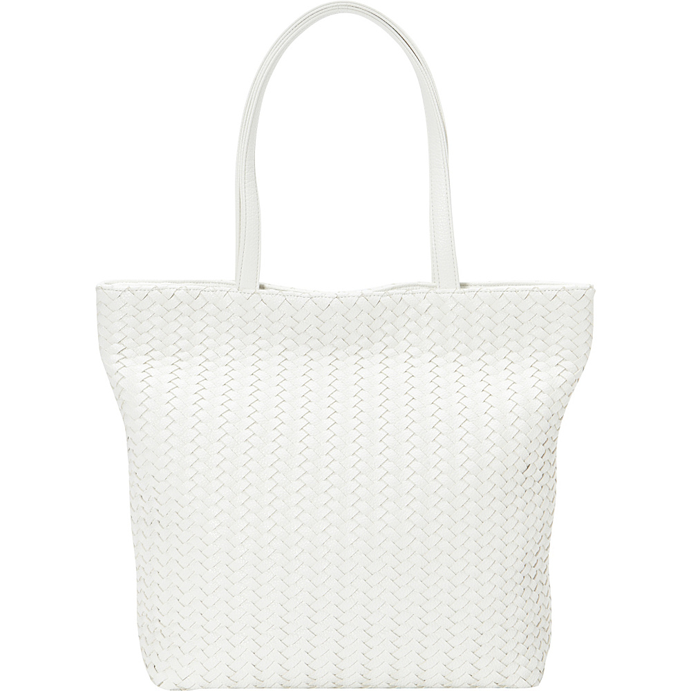 deux lux Crosby NS Tote White deux lux Manmade Handbags