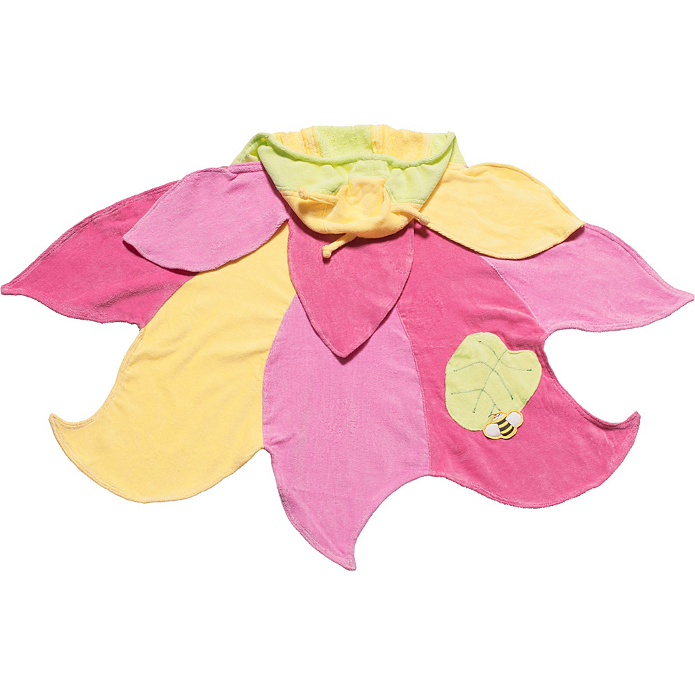 Kidorable Lotus Hooded Towel Yellow Medium Kidorable Travel Health Beauty
