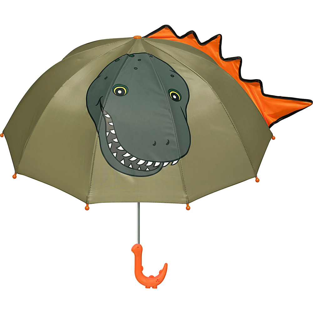 Kidorable Dinosaur Umbrella Green One Size Kidorable Umbrellas and Rain Gear