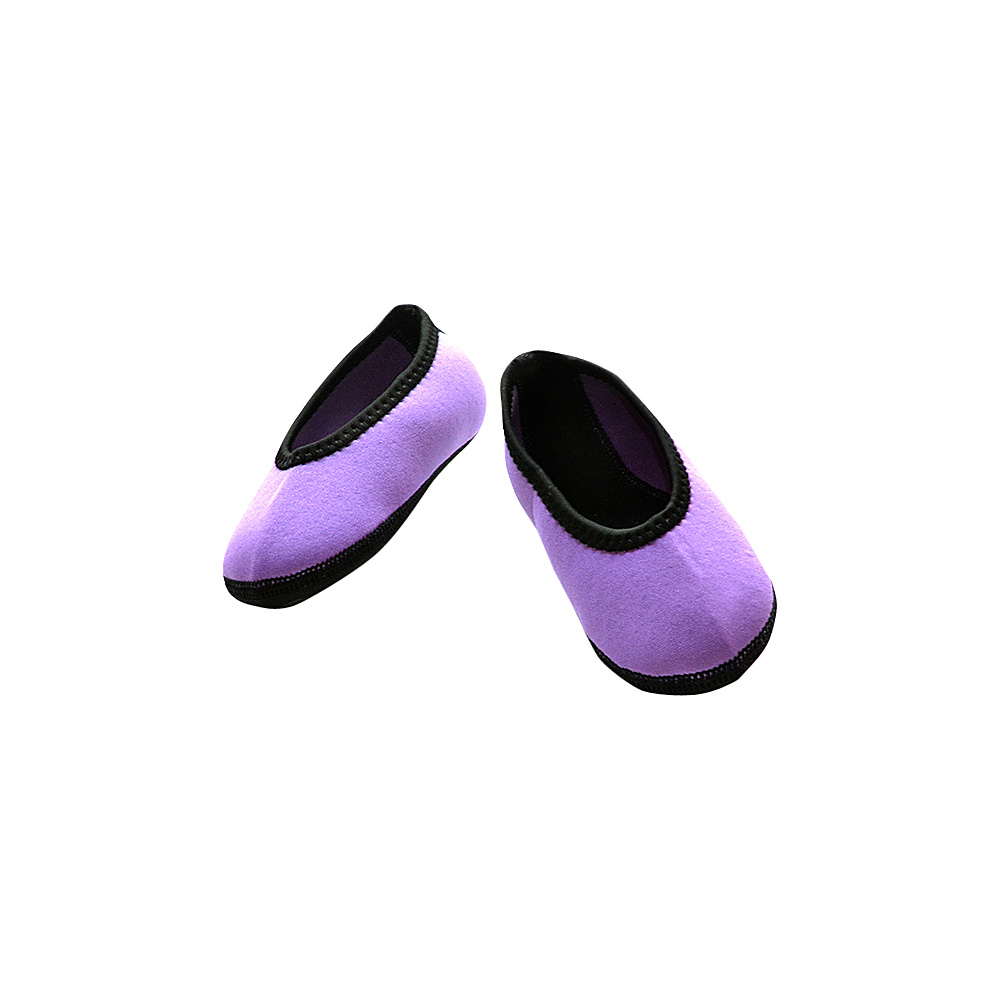 NuFoot Girls Ballet Flat Travel Slippers Purple Toddler NuFoot Women s Footwear