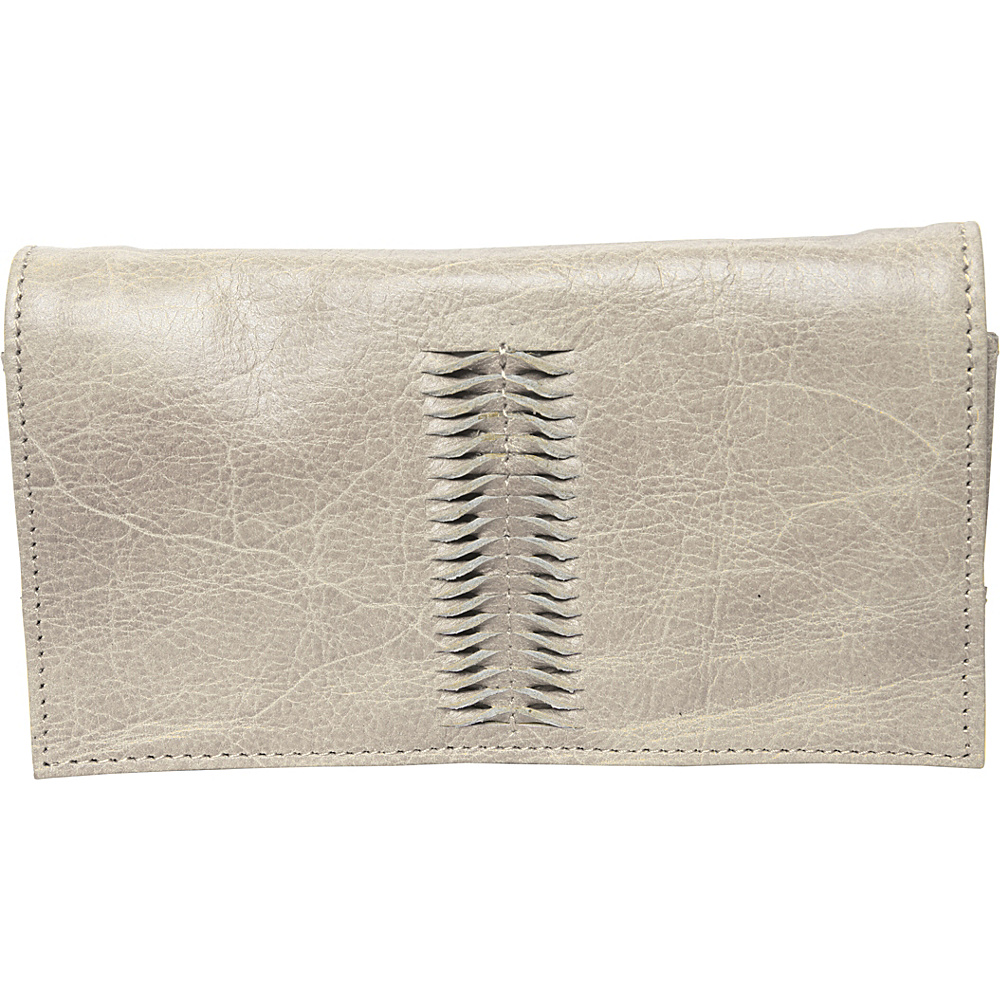 Latico Leathers Cameron Wallet Crackle White Latico Leathers Women s Wallets