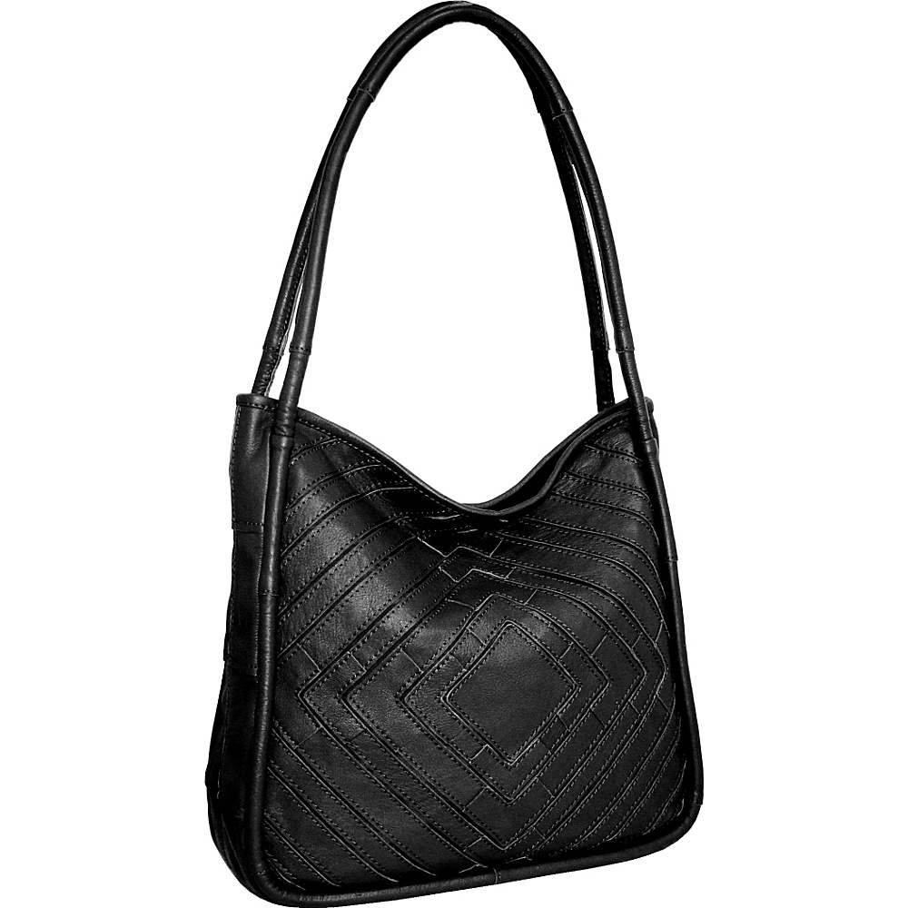Nino Bossi Mama Mia Shoulder Bag Black Nino Bossi Leather Handbags