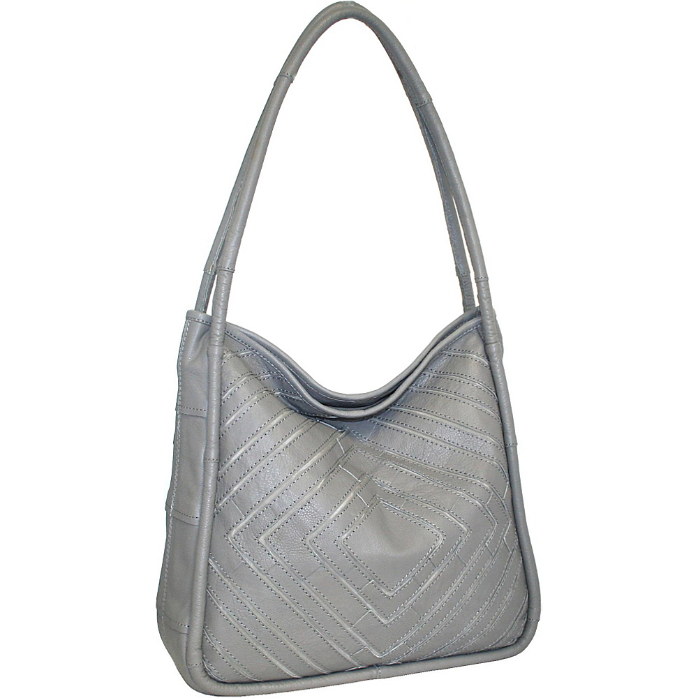 Nino Bossi Mama Mia Shoulder Bag Stone Nino Bossi Leather Handbags