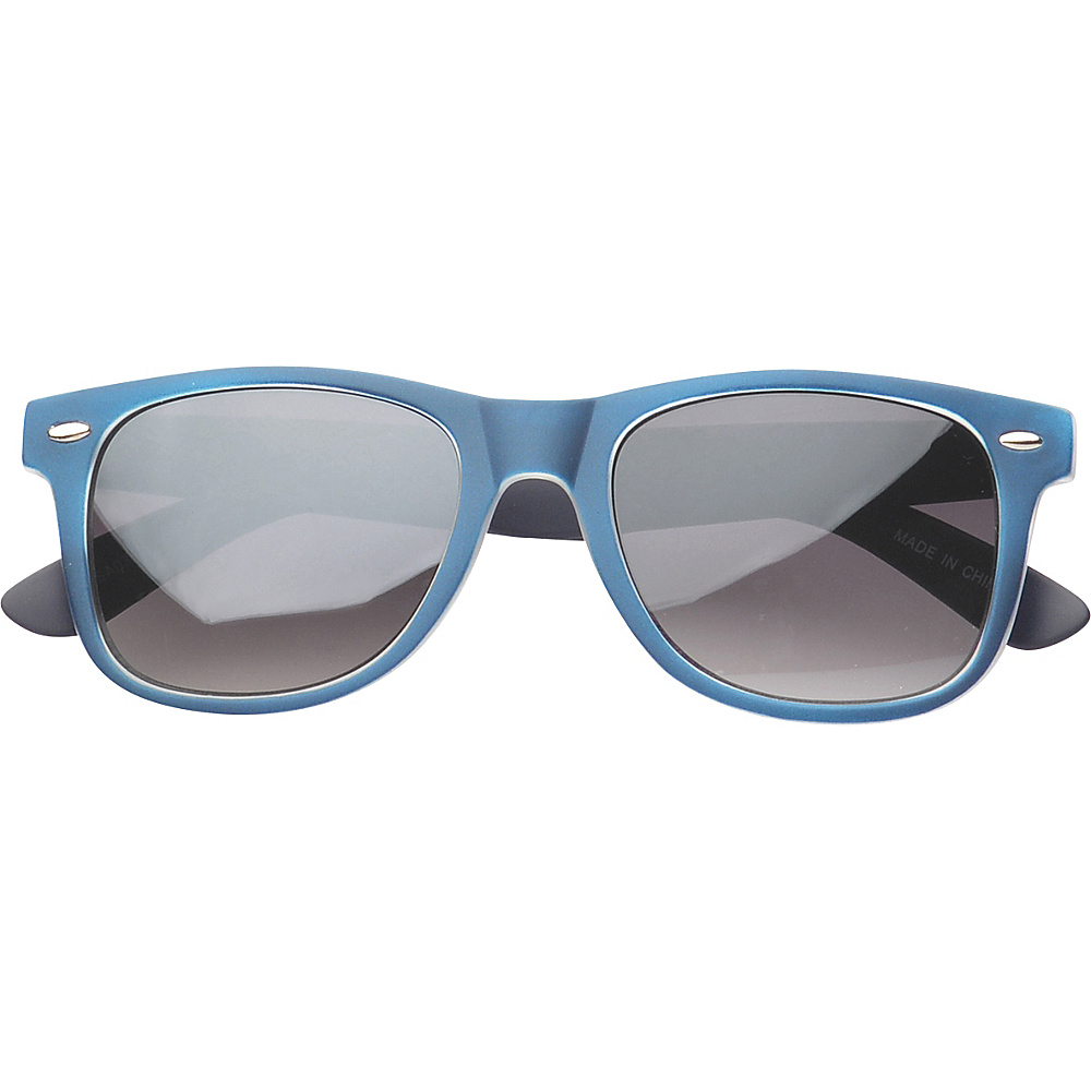 SW Global Eyewear Barton Retro Square Fashion Sunglasses Blue SW Global Sunglasses