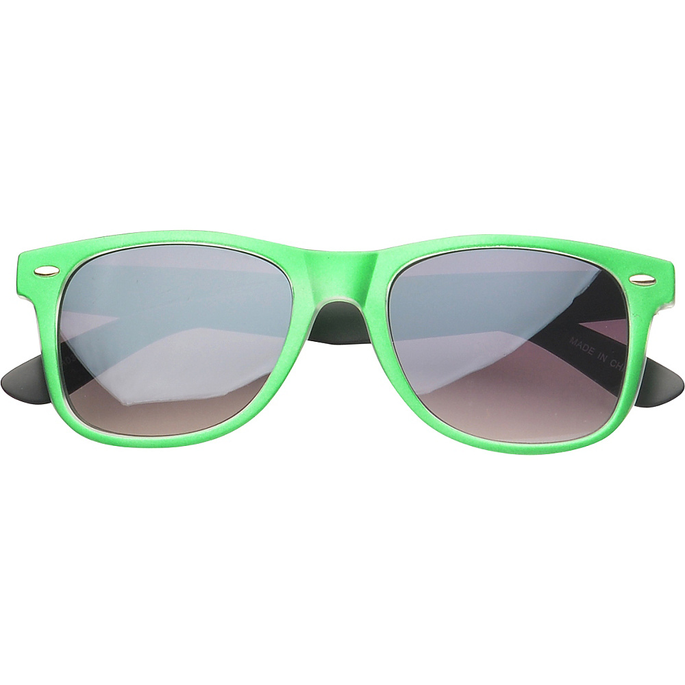 SW Global Eyewear Barton Retro Square Fashion Sunglasses Green SW Global Sunglasses