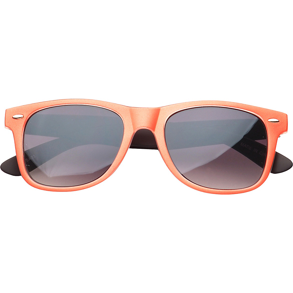 SW Global Eyewear Barton Retro Square Fashion Sunglasses Orange SW Global Sunglasses