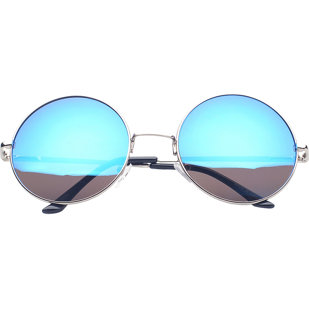 SW Global Eyewear Addison Round Fashion Sunglasses Blue SW Global Sunglasses