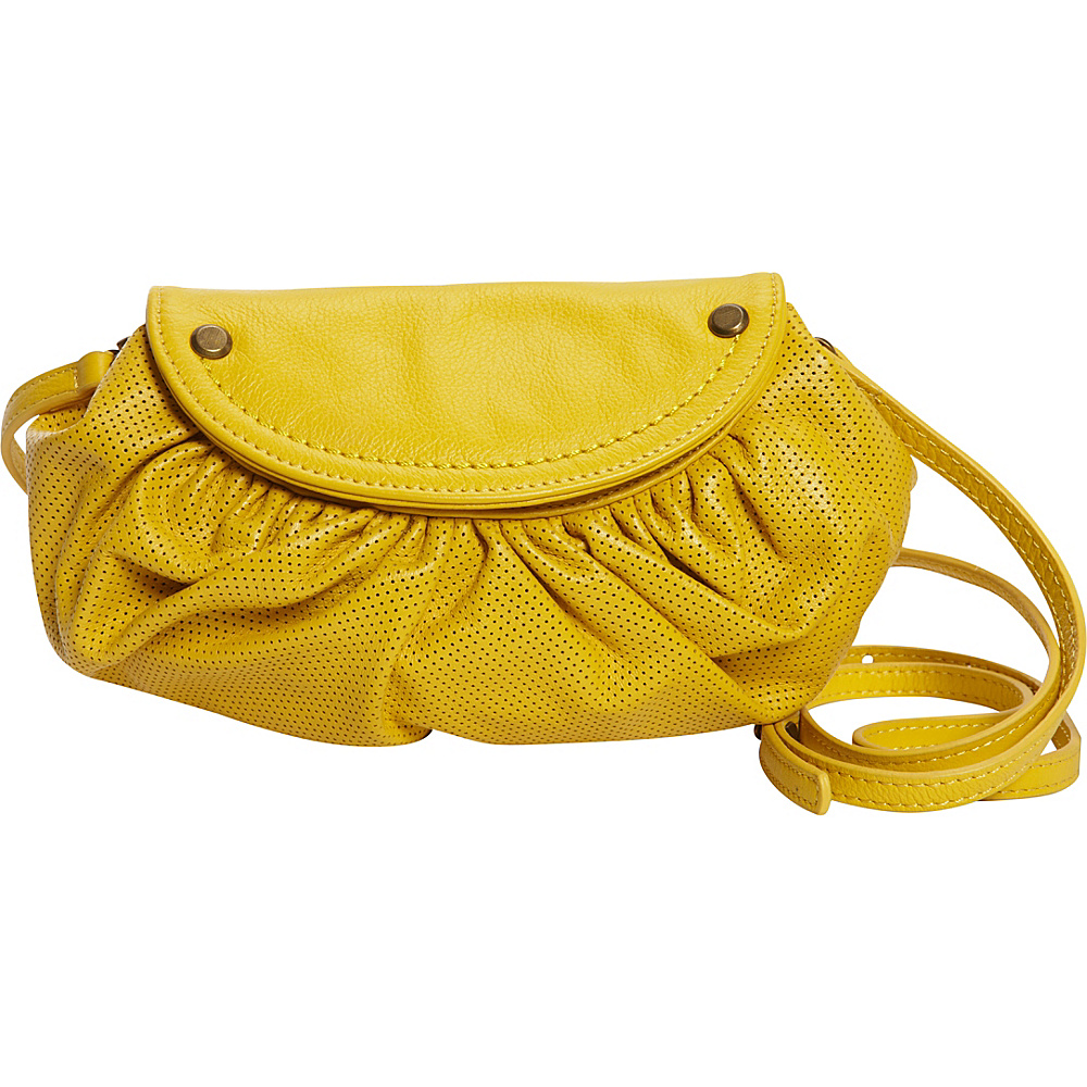 MOFE Bijou Crossbody Yellow (Brass Hardware) - MOFE Leather Handbags