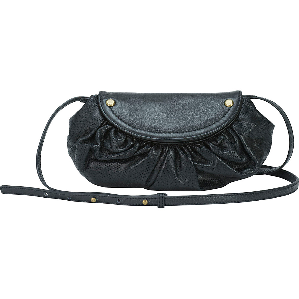 MOFE Bijou Crossbody Black Brass MOFE Leather Handbags