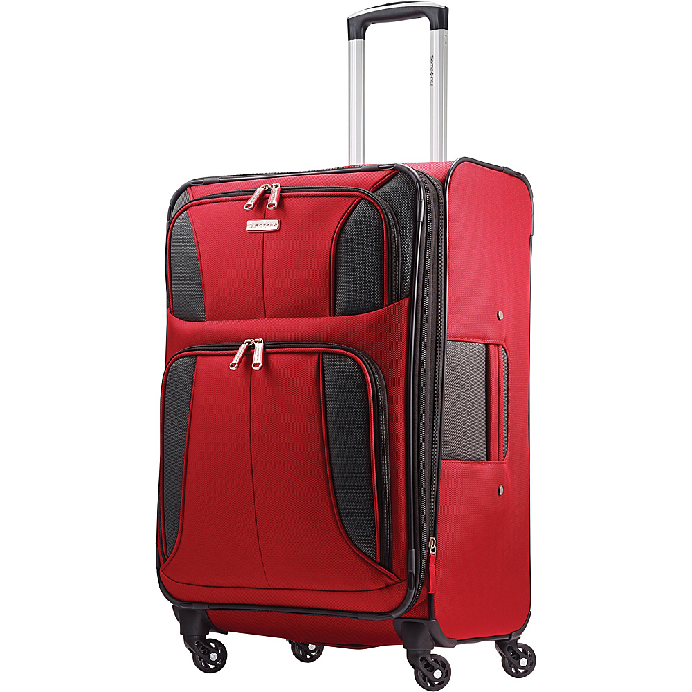 Samsonite Aspire Xlite Softside Spinner 25 Red Samsonite Large Rolling Luggage