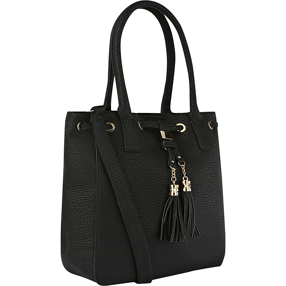 MKF Collection Renee Tote Bag Black MKF Collection Manmade Handbags