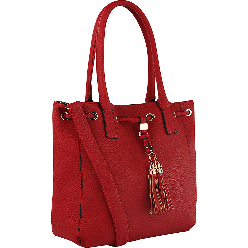 MKF Collection Renee Tote Bag Red MKF Collection Manmade Handbags