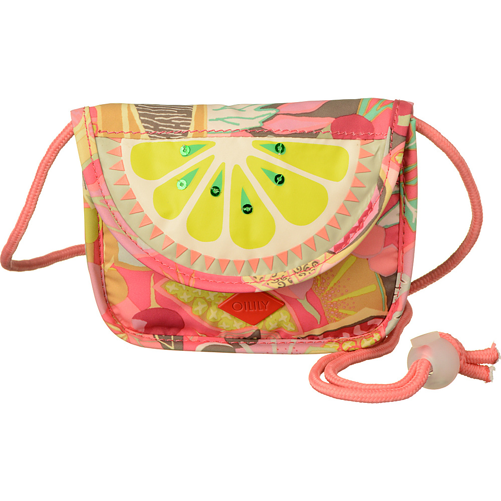 Oilily Hang Wallet Candy Pink Oilily Fabric Handbags