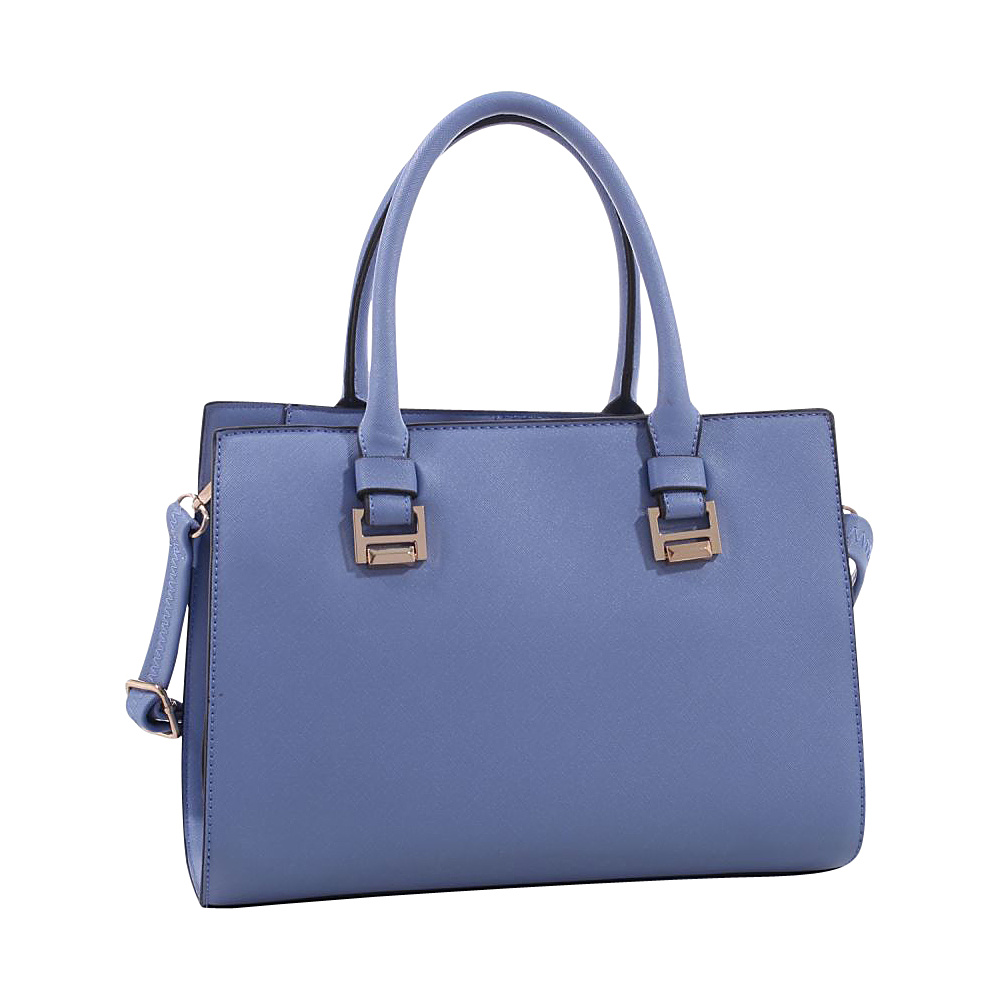 MKF Collection Chevy Designer Satchel Light Blue MKF Collection Manmade Handbags