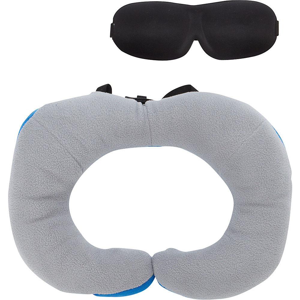 Travelon Rest Easy Pillow and Eye Mask Bundle Assorted Travelon Travel Health Beauty