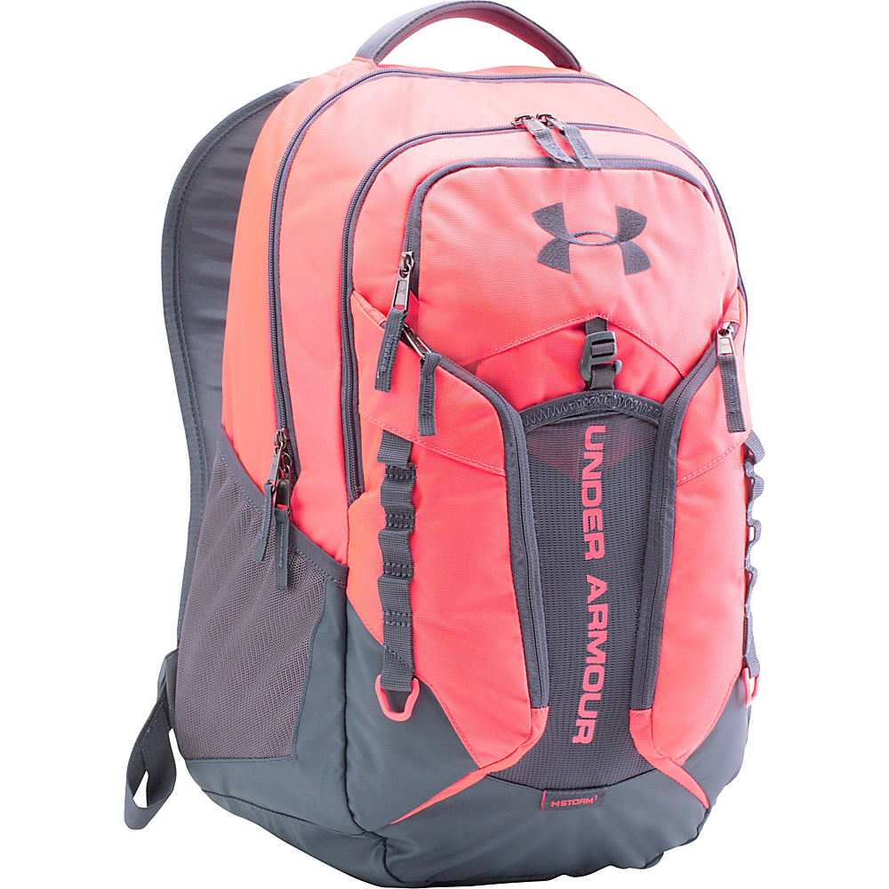 Under Armour Contender Backpack Pink Chroma Stealth Gray Stealth Gray Under Armour Laptop Backpacks