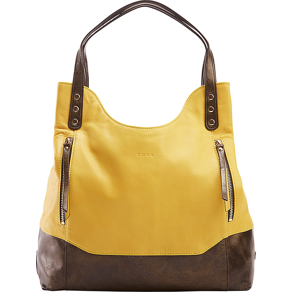 TUSK LTD Soft Tote Yellow Gold TUSK LTD Leather Handbags