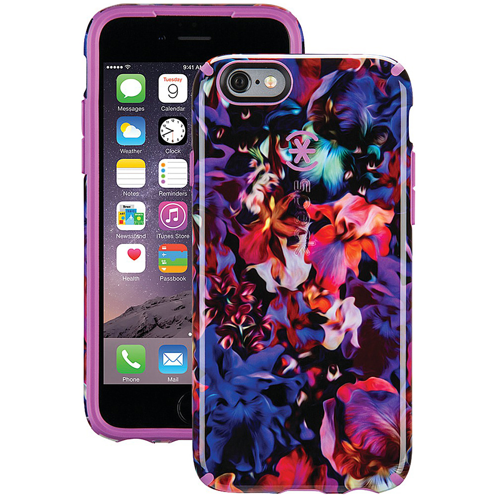 Speck IPhone 6 6s Candyshell Inked Case Lush Floral Pattern Beaming Orchid Purple Speck Electronic Cases