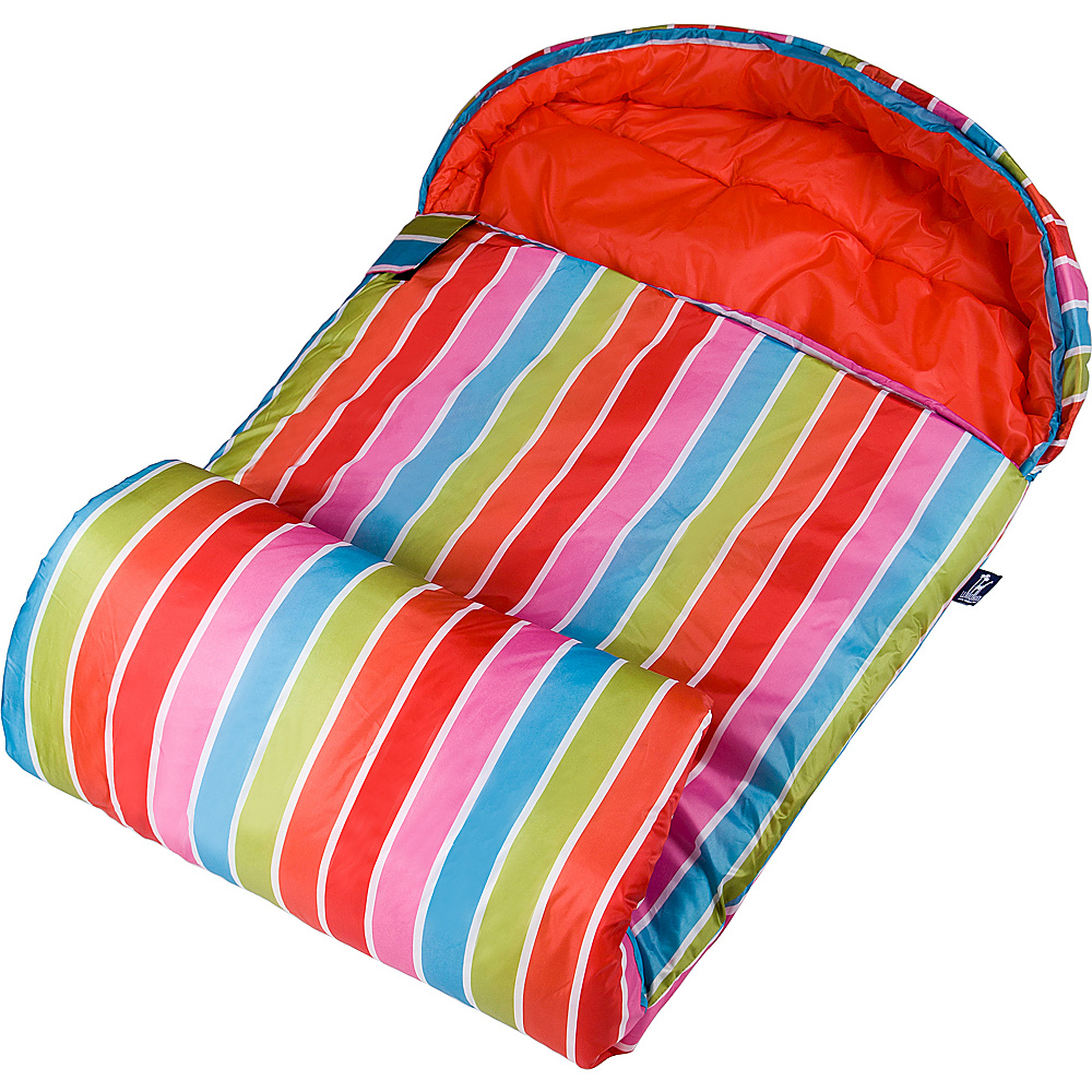 Wildkin Stay Warm Sleeping Bag Bright Stripes Wildkin Travel Comfort and Health