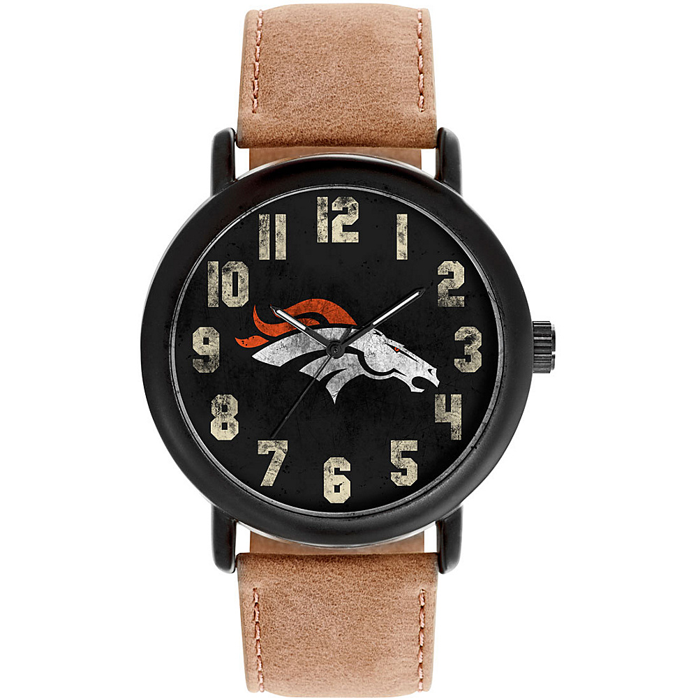 Game Time Mens Throwback NFL Watch Denver Broncos Game Time Watches