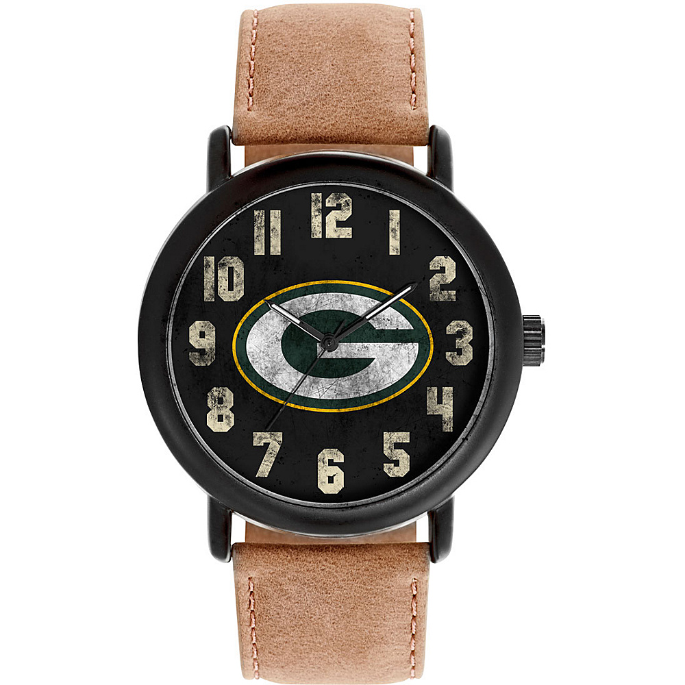 Game Time Mens Throwback NFL Watch Green Bay Packers Game Time Watches