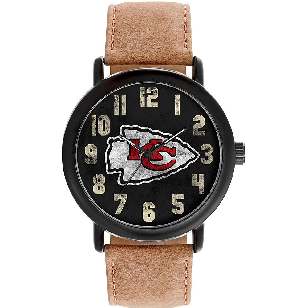 Game Time Mens Throwback NFL Watch Kansas City Chiefs Game Time Watches