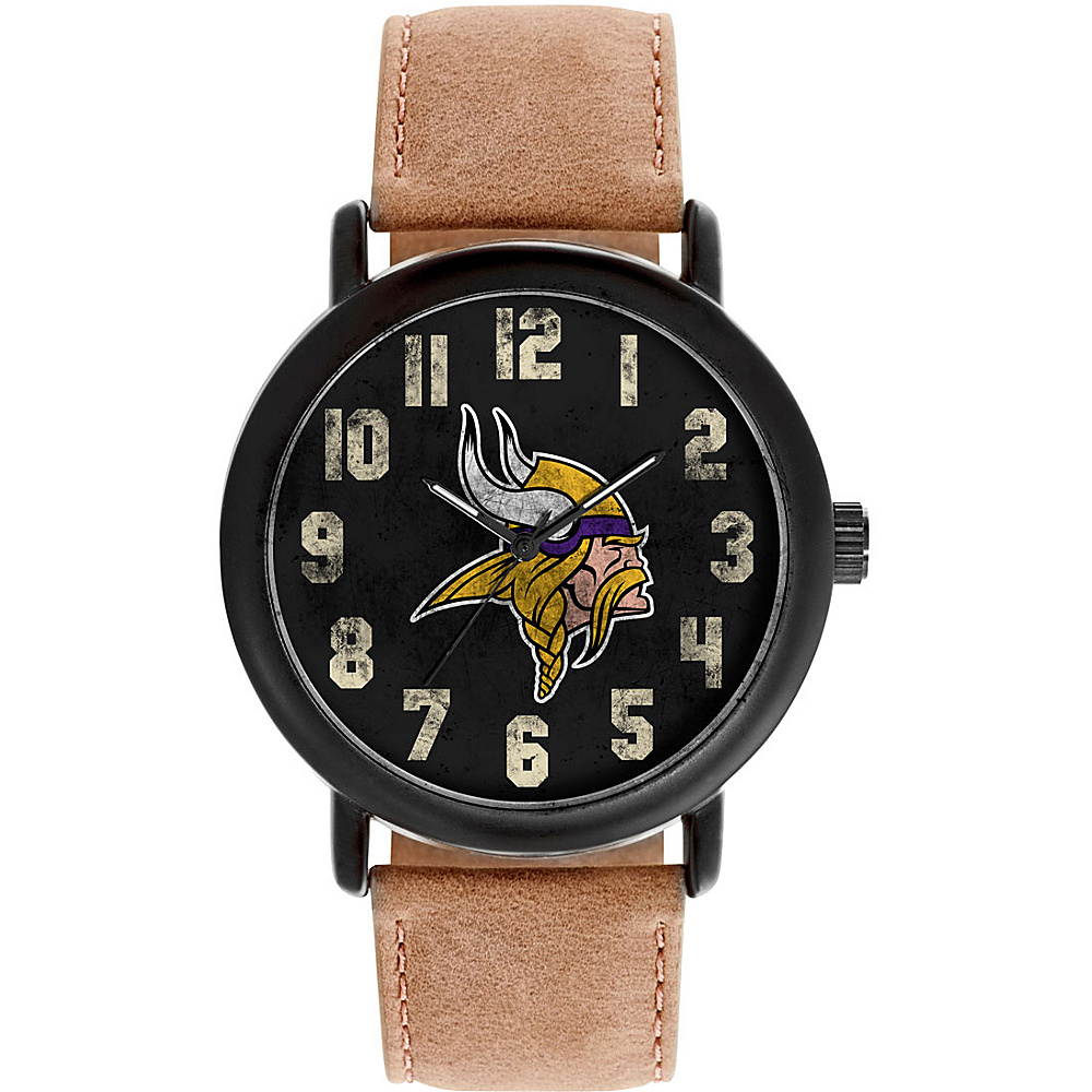 Game Time Mens Throwback NFL Watch Minnesota Vikings Game Time Watches