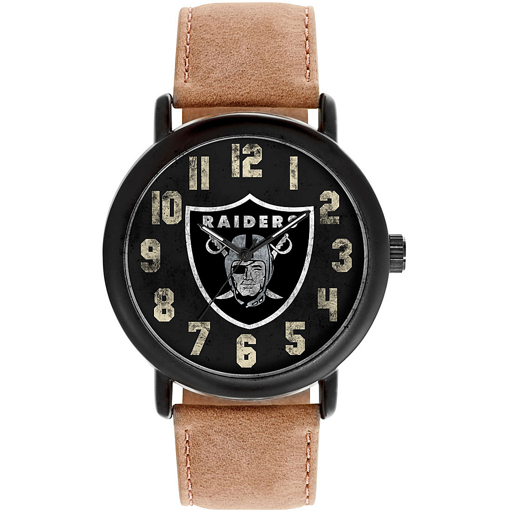 Game Time Mens Throwback NFL Watch Oakland Raiders Game Time Watches