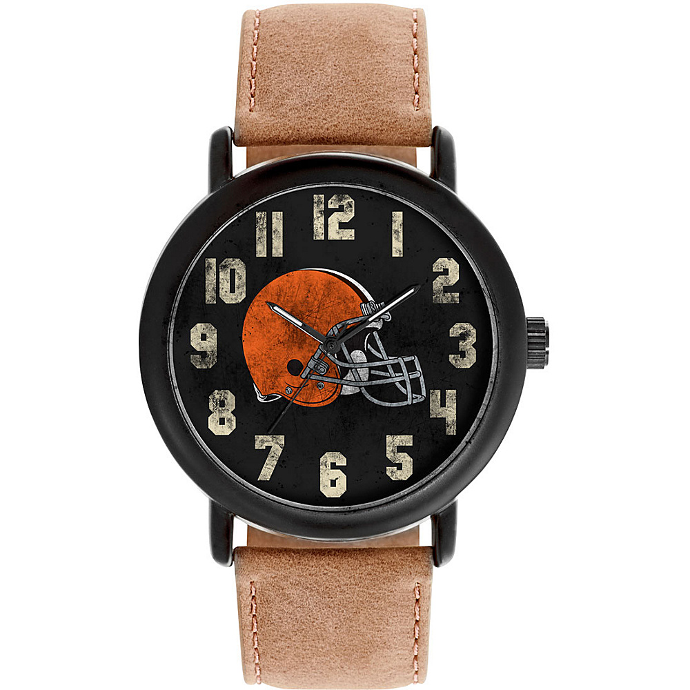 Game Time Mens Throwback NFL Watch Cleveland Browns Game Time Watches