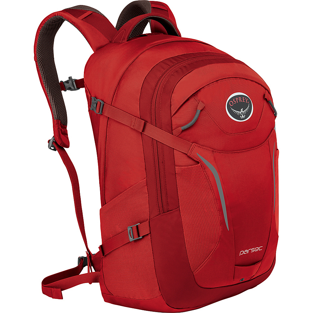 Osprey Parsec Backpack Robust Red Osprey Business Laptop Backpacks