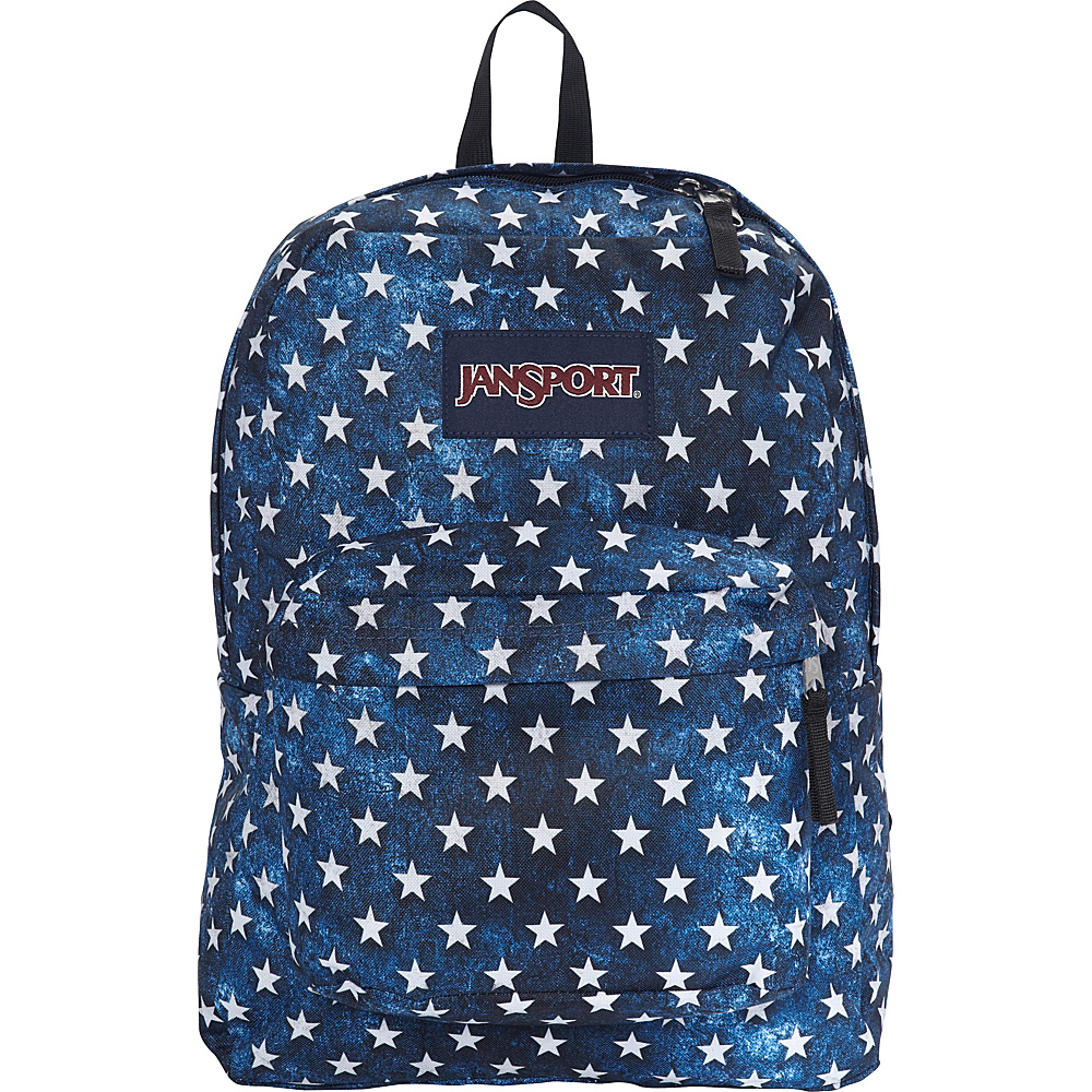 JanSport Superbreak Backpack- Sale Colors Multi Stars - JanSport Everyday Backpacks