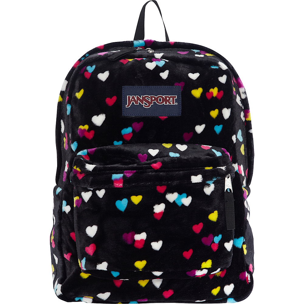 JanSport Superbreak Backpack- Sale Colors Black First Love - JanSport Everyday Backpacks