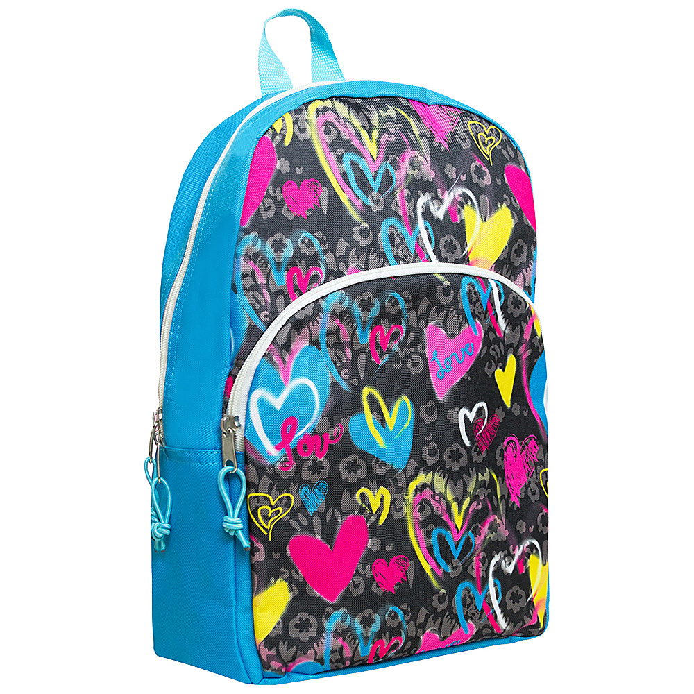MKF Collection Girls Fun and Funky Back To School Backpack Blue MKF Collection Everyday Backpacks