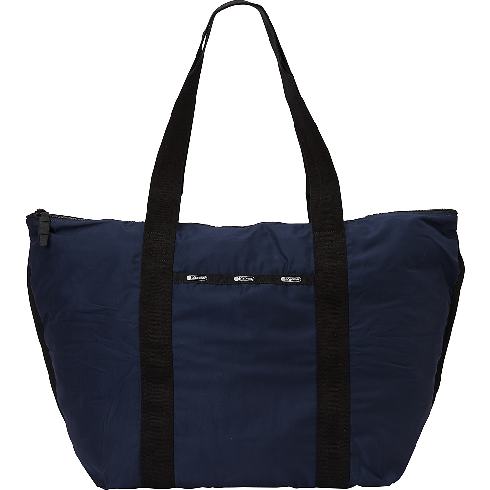 LeSportsac Travel Large On the Go Tote Classic Navy T LeSportsac Fabric Handbags