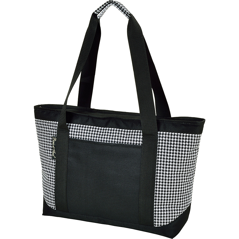 Picnic at Ascot Large Insulated Cooler Bag 24 Can Tote Houndstooth Picnic at Ascot Outdoor Coolers