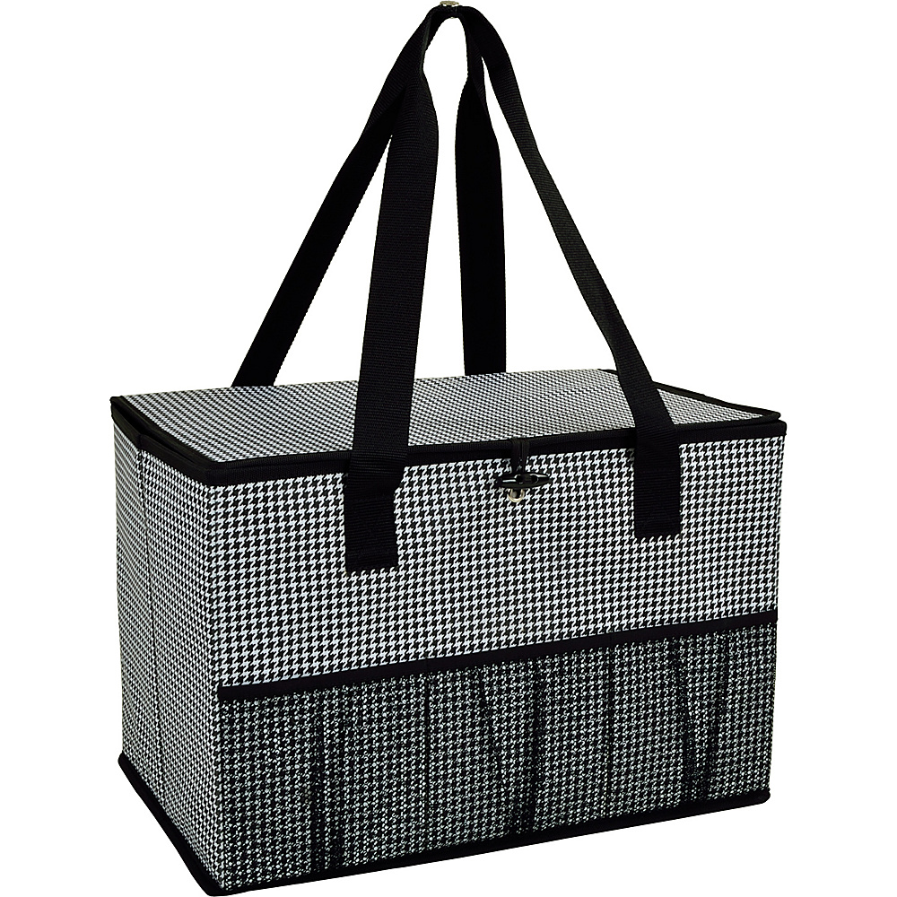 Picnic at Ascot Collapsible Storage Container Organizer for Home and Trunk Houndstooth Picnic at Ascot Outdoor Coolers