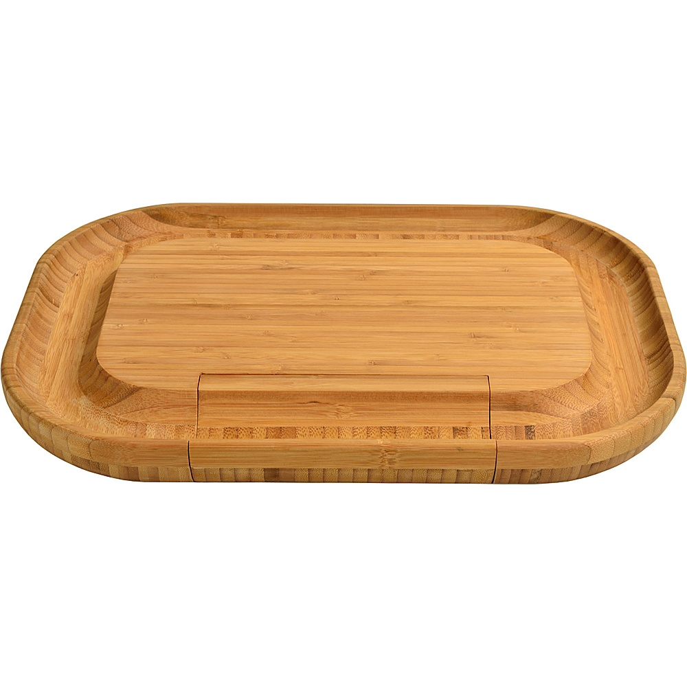 Picnic at Ascot Malvern Deluxe Bamboo Cheese Board Set with 4 Tools Bamboo Picnic at Ascot Outdoor Accessories
