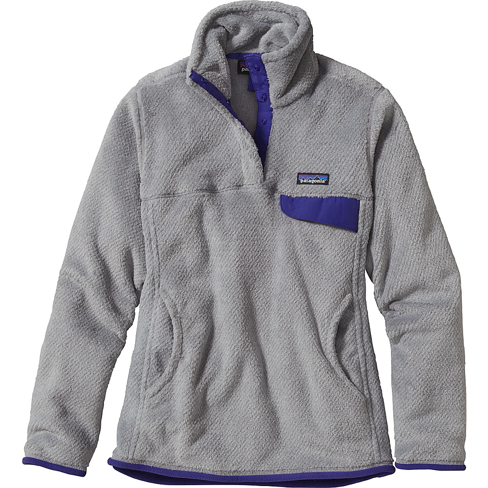 Patagonia Womens Re Tool Snap T Pullover S Tailored Grey Nickel X Dye with Harvest Moon Patagonia Women s Apparel