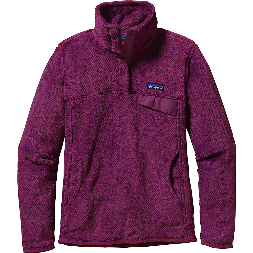 Patagonia Womens Re Tool Snap T Pullover S Violet Red Violet Red X Dye Patagonia Women s Apparel