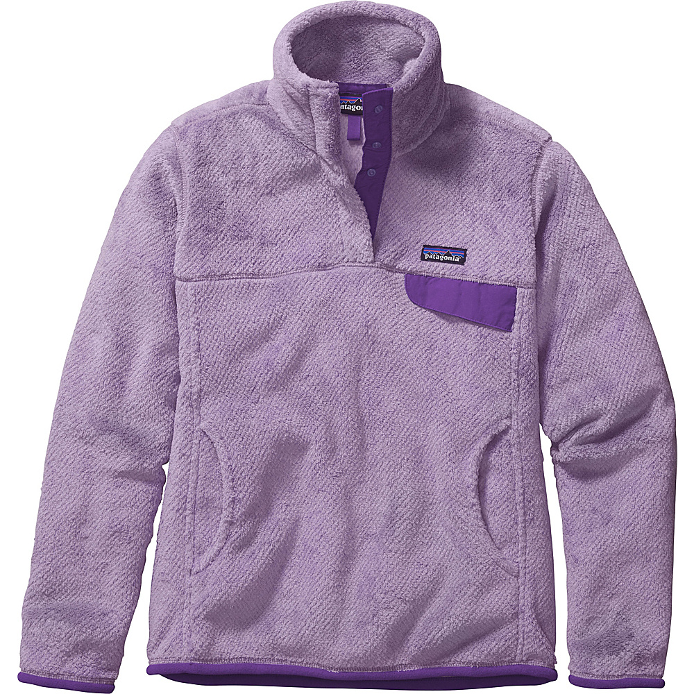 Patagonia Womens Re Tool Snap T Pullover L Petoskey Purple Petoskey Purple X Dye Patagonia Women s Apparel