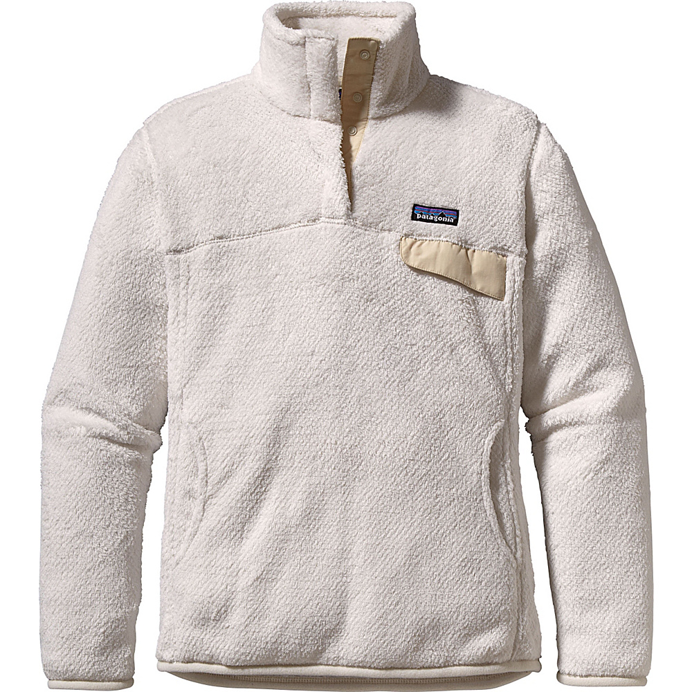 Patagonia Womens Re Tool Snap T Pullover L Raw Linen White X Dye Patagonia Women s Apparel