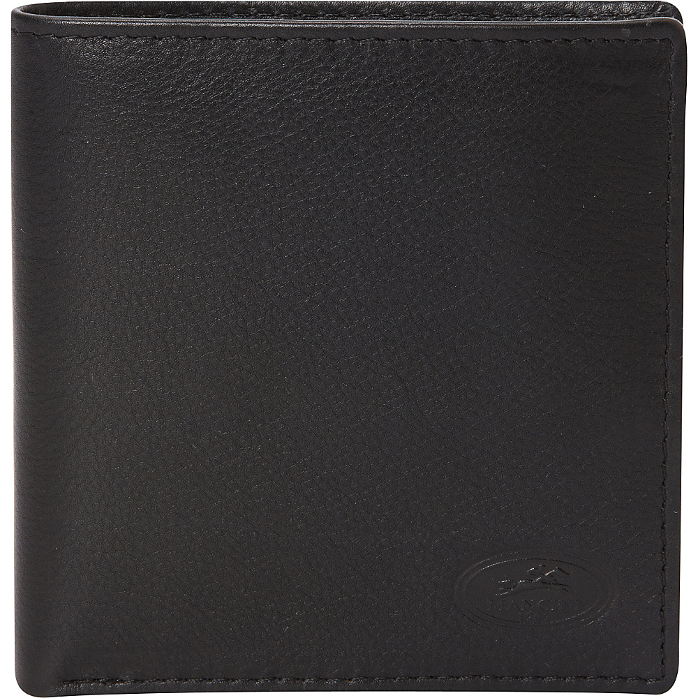 Mancini Leather Goods RFID Secure Mens Hipster Wallet Black Mancini Leather Goods Men s Wallets