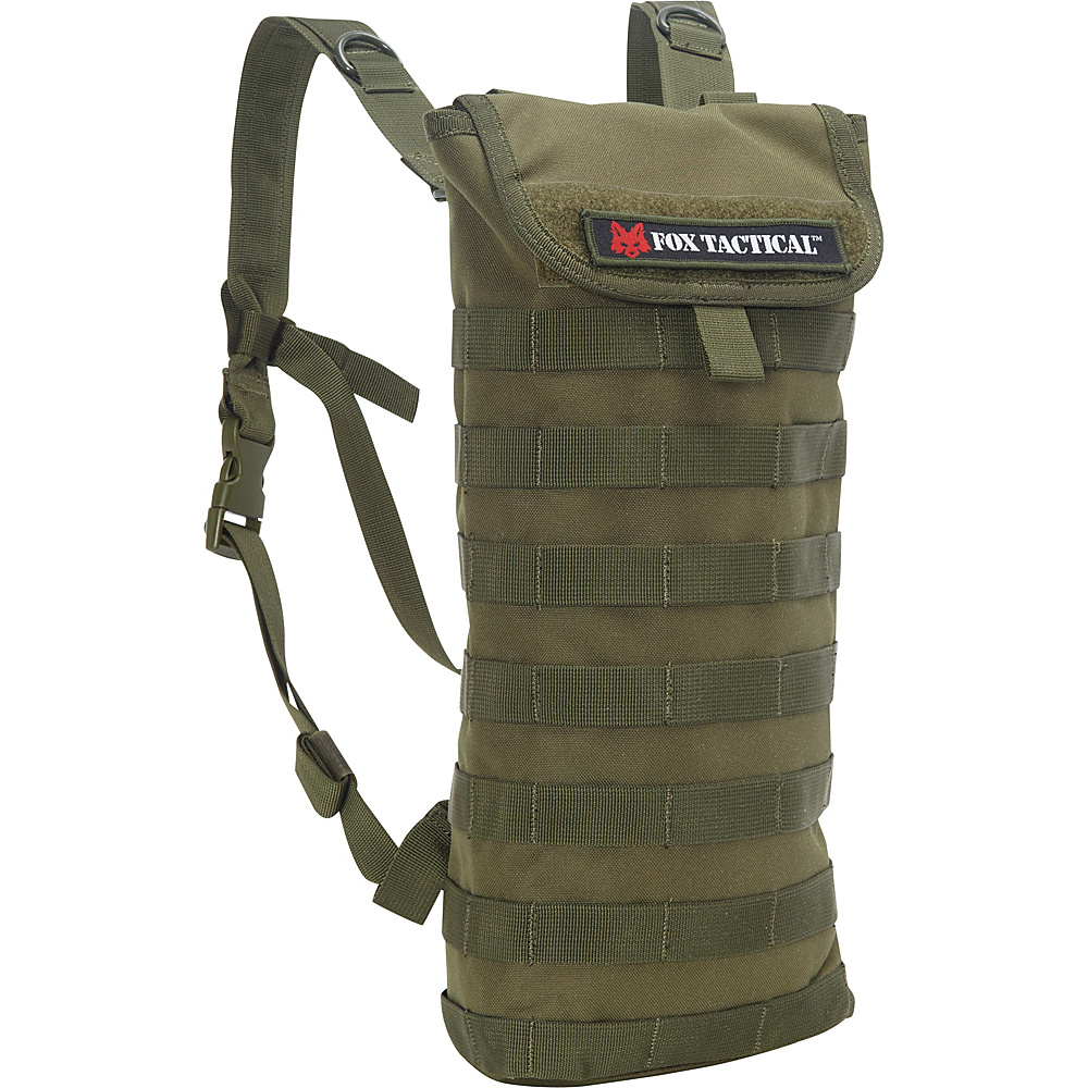 Fox Outdoor Modular Hydration Carrier with Straps Olive Drab Fox Outdoor Hydration Packs and Bottles