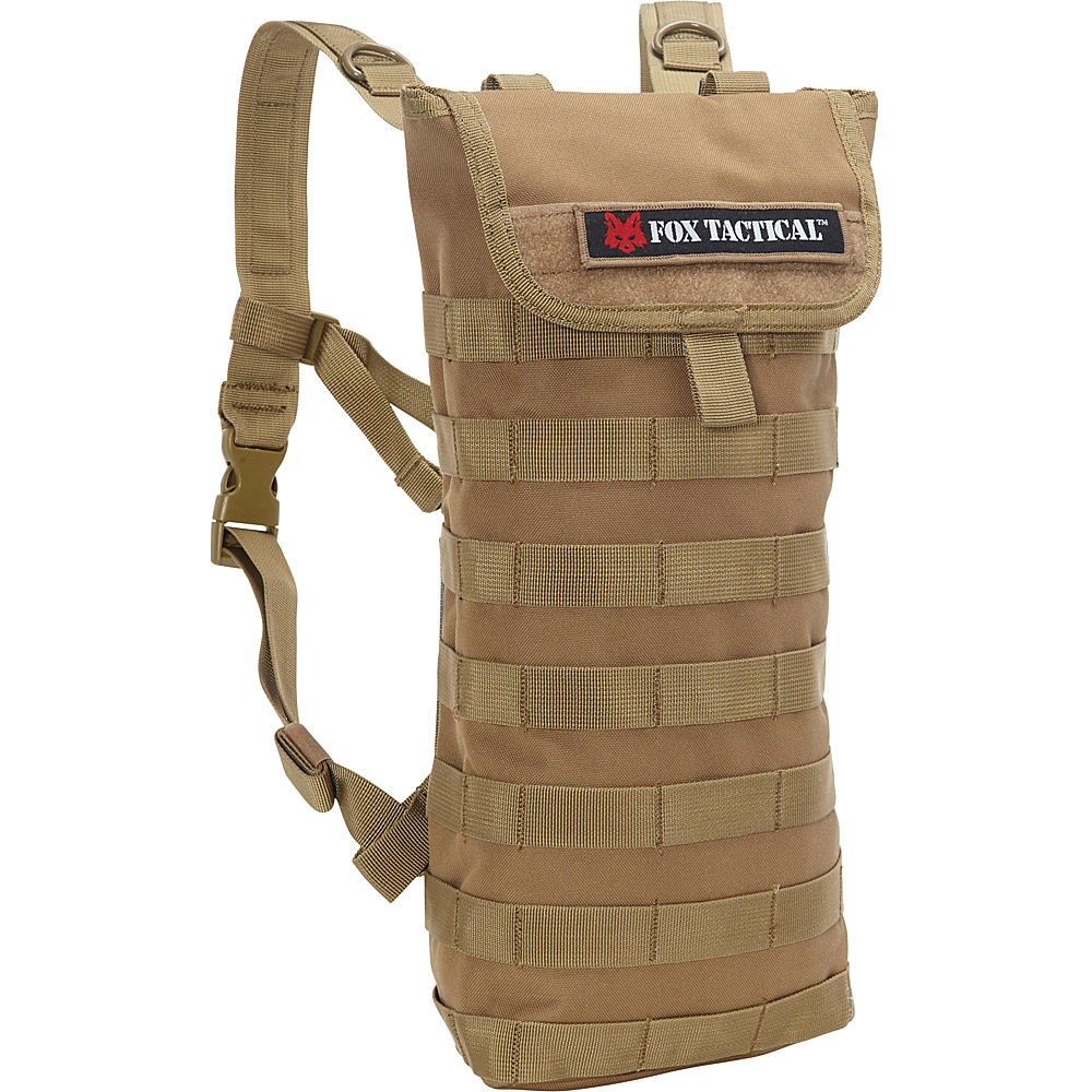 Fox Outdoor Modular Hydration Carrier with Straps Coyote Fox Outdoor Hydration Packs and Bottles