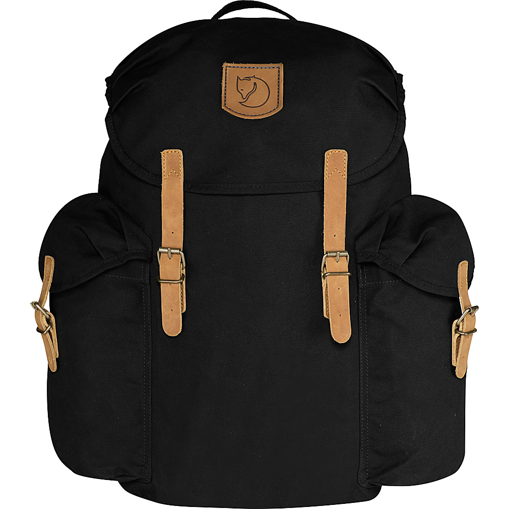 Fjallraven Ovik Backpack 20 Black Fjallraven Laptop Backpacks