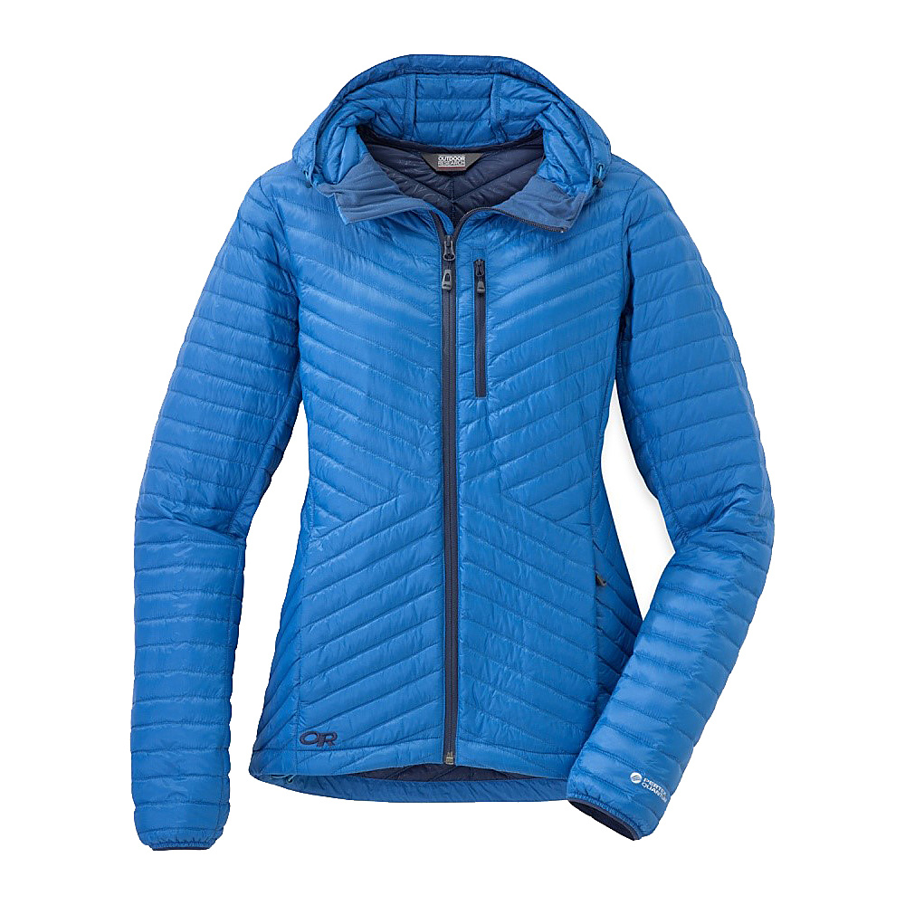 Outdoor Research Women s Verismo Hooded Jacket L Cornflower Outdoor Research Women s Apparel