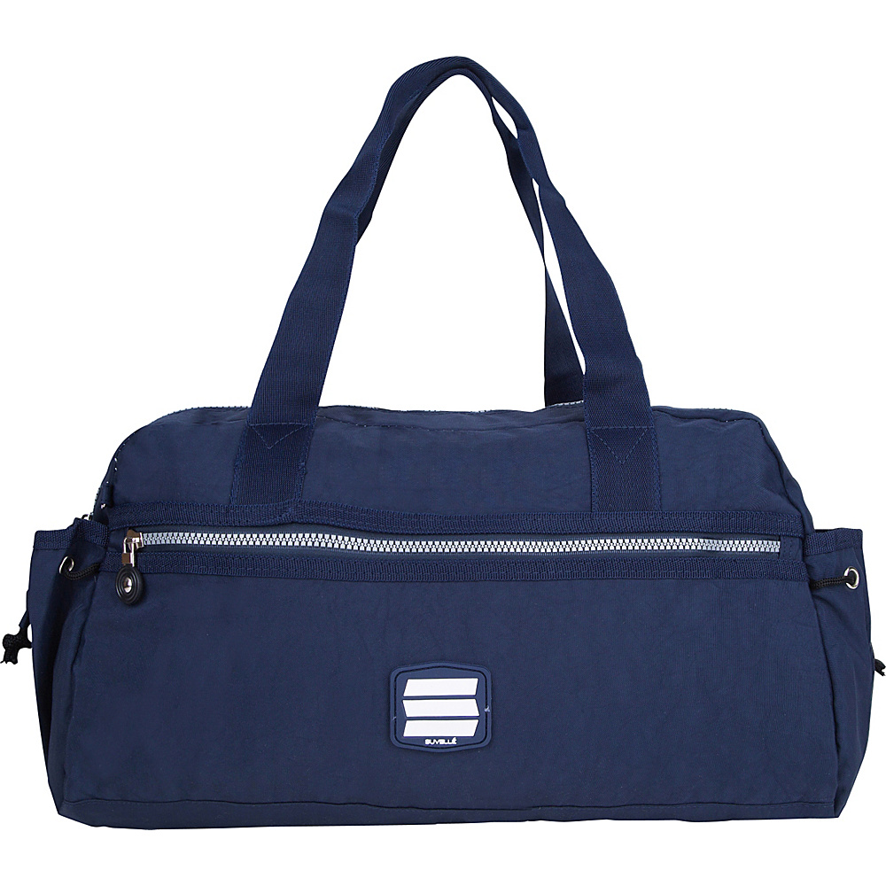 Suvelle Small Duffle Weekend Travel Bag Navy Suvelle Travel Duffels