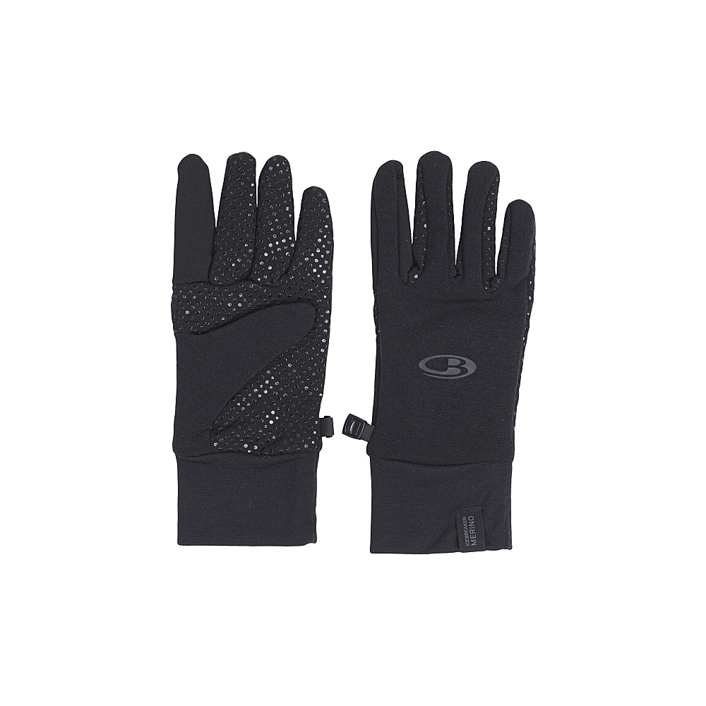 Icebreaker Adult Sierra Gloves Black Large Icebreaker Hats Gloves Scarves
