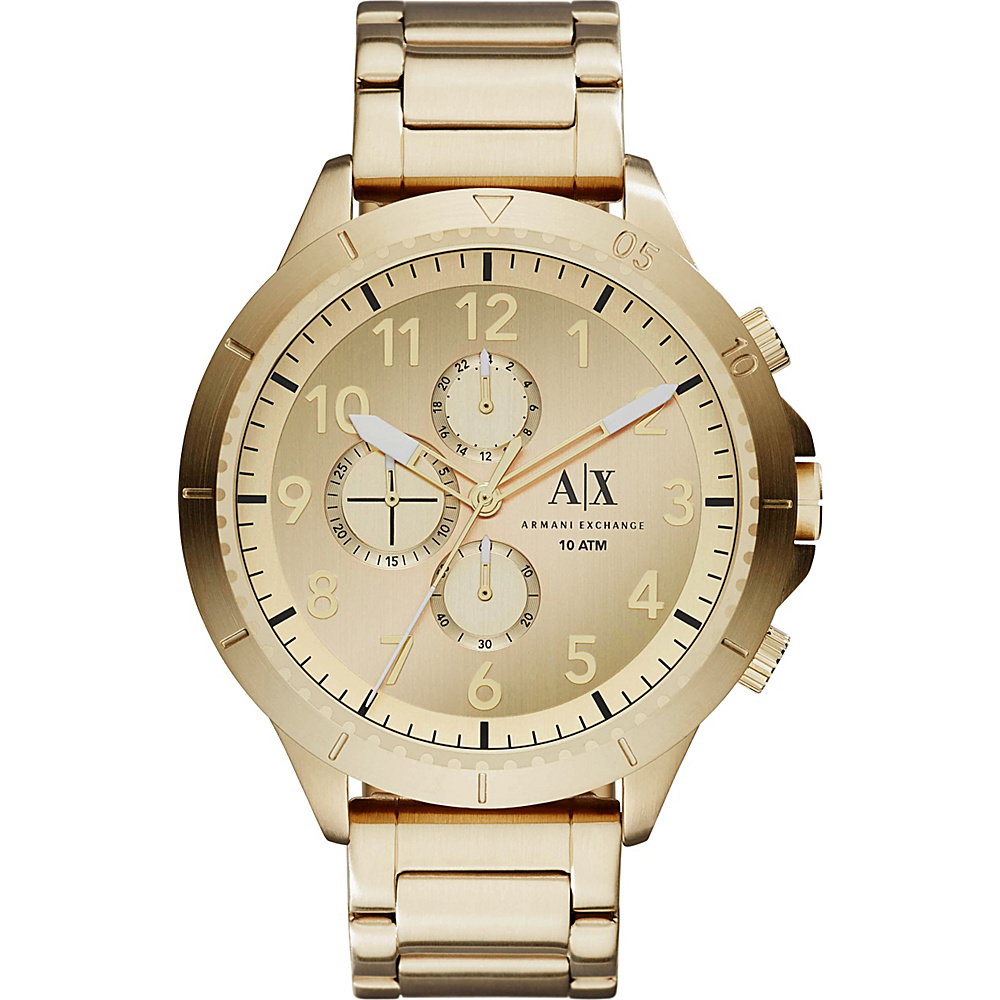 A X Armani Exchange Romulous Watch Gold A X Armani Exchange Watches